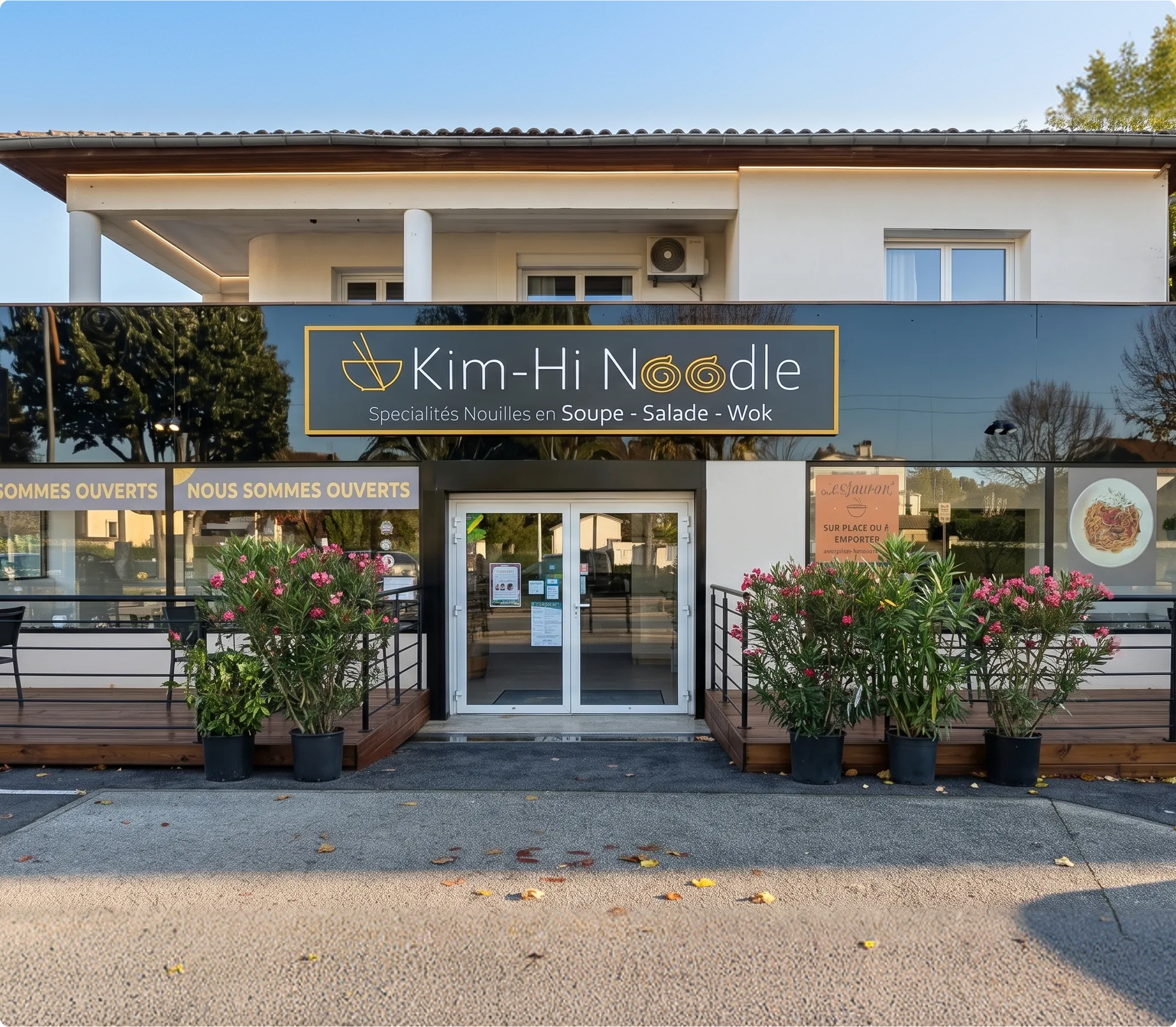 Façade du restaurant Kim-Hi Noodle